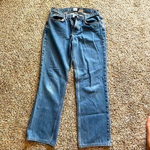 Calvin Klein straight leg jeans size 6